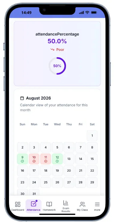 KampusFlow student mobile app