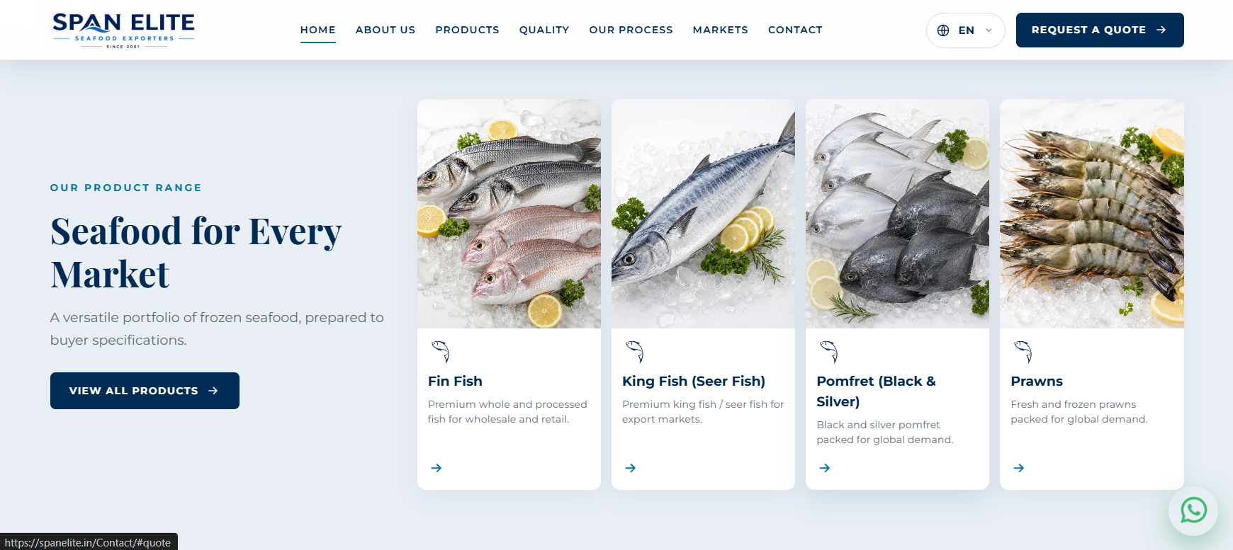 Span Elite products and quality page