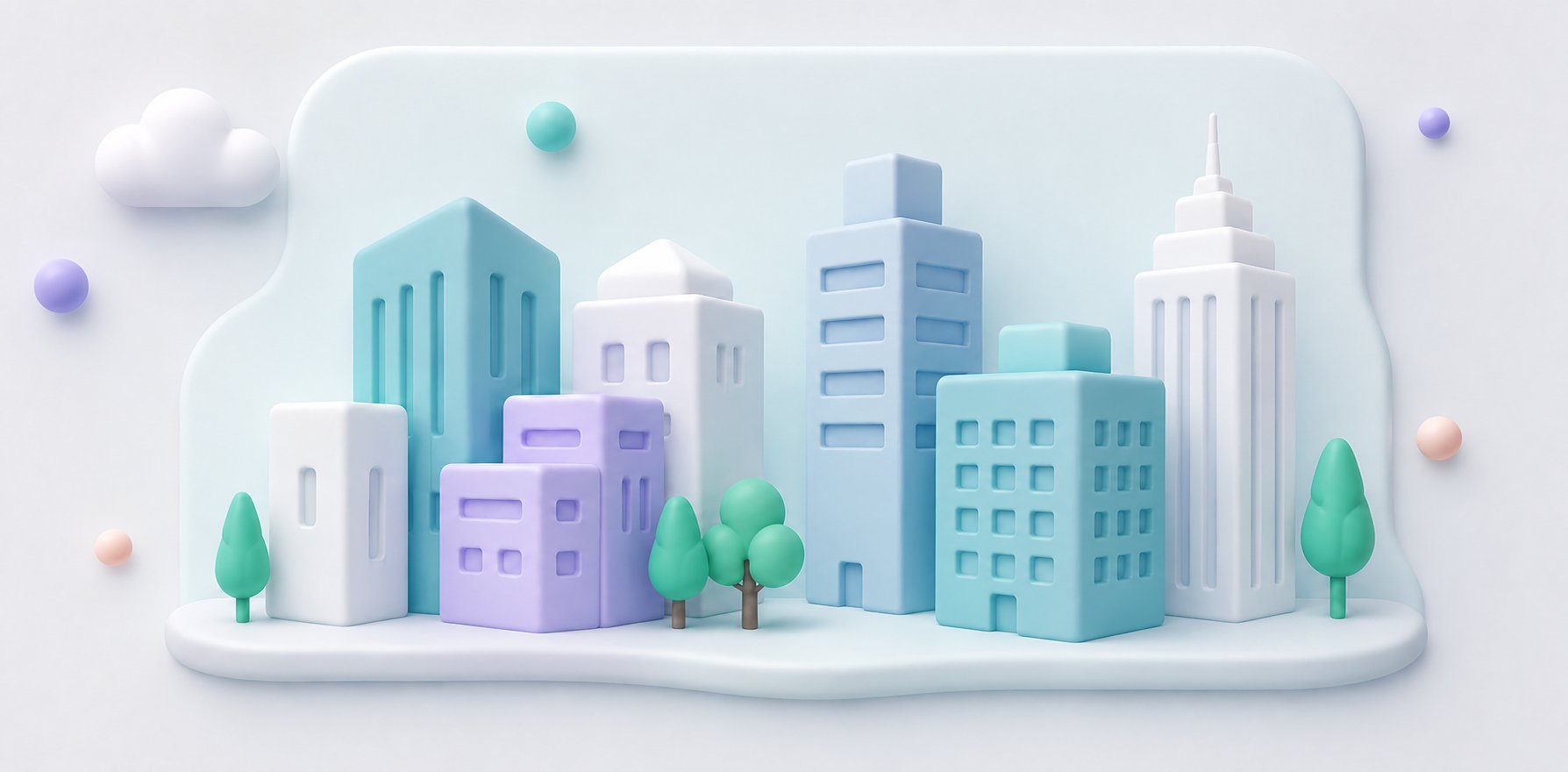 City and analytics visual